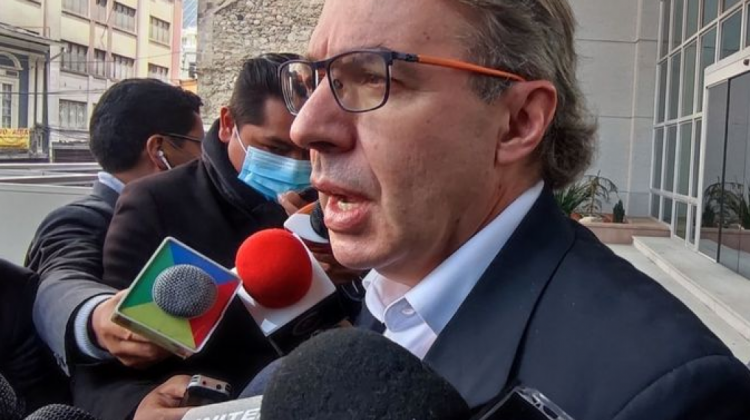 Richter dice que Arce no se referirá a las denuncias de Evo porque es