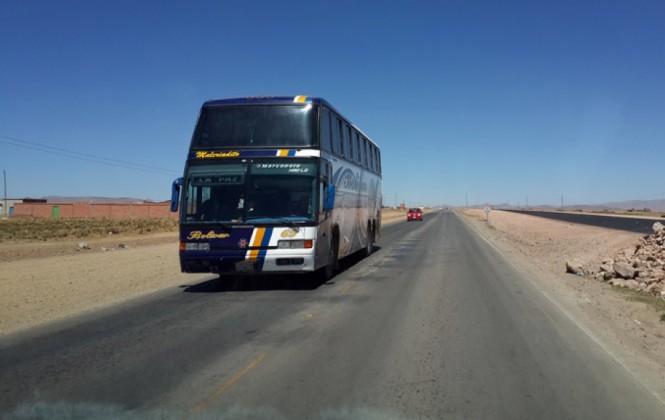 La carretera a Cochabamba. Foto: ANF.