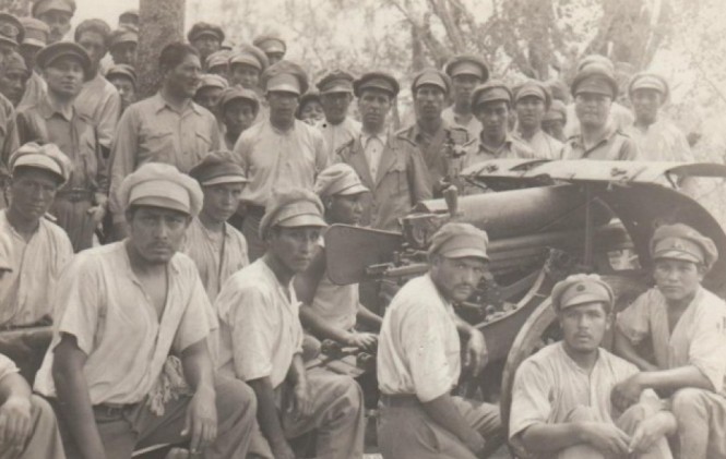 Soldados de la Guerra del Chaco. Foto: Archivo RA.