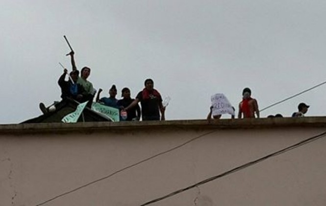 Reos de San Pedro reiniciaran sus medidas de presión si la gobernación no atiende sus demandas. Foto: ANF.