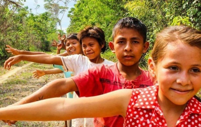 Jóvenes Reforestadores por la Amazonía de Bolivia. Foto ANF