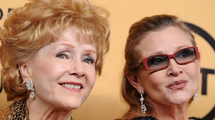 Las actrices Debbie Reynolds y Carrie Fisher (+). Foto: nbcnews.com