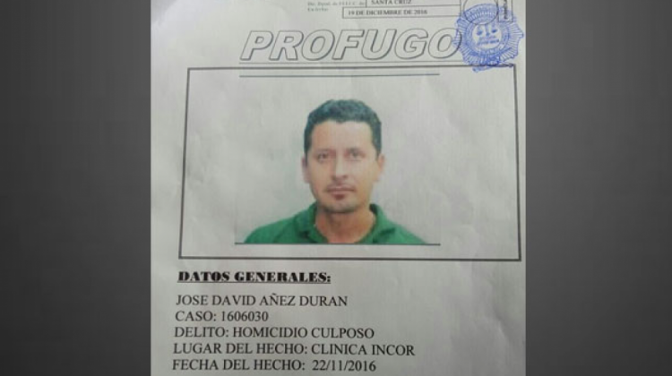 Se desconoce el paradero del médico José David Áñez Durán. Foto: @PepePomacusi