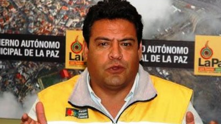 El alcalde de La Paz, Luis Revilla. Foto: AMN