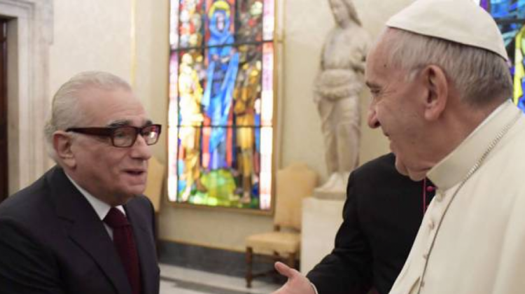 El Papa Francisco junto a Martin Scorsese  / Foto: L'Osservatore Romano