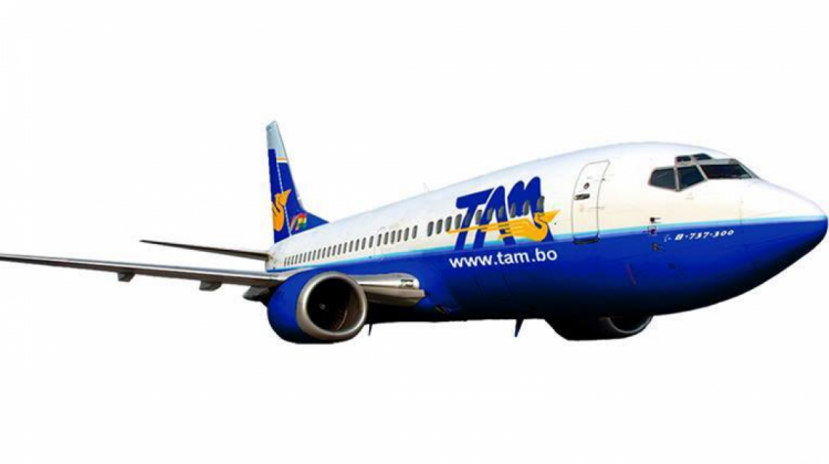 Aviones del TAM no podrán hacer vuelos comerciales por ahora. Foto: Facebook institucional
