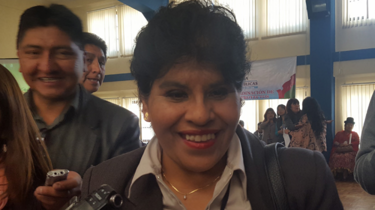 Marlene Ardaya, presidenta de la Aduana Nacional. Foto: ANF