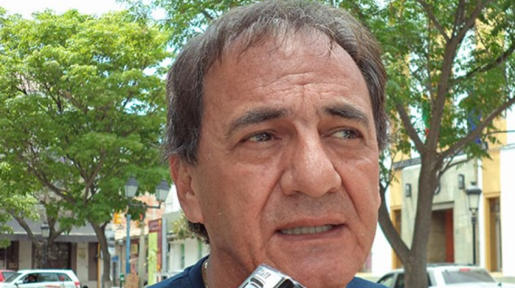 El representante de los empresarios privados de Tarija, Álvaro Baldivieso. Foto: Ahoraesdigital.com