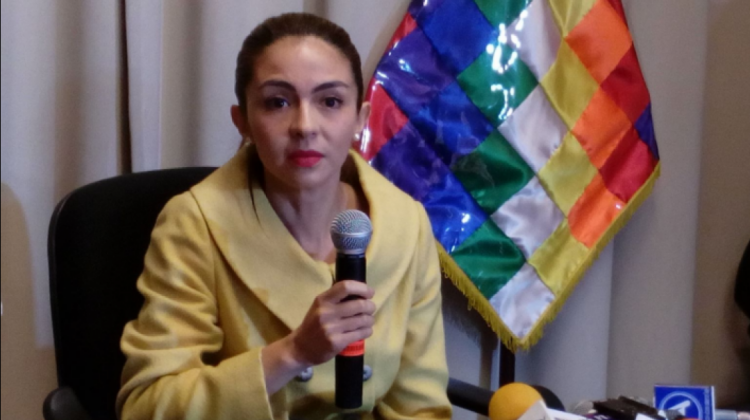 Mariana Prado, ministra de Planificación. Foto: ANF