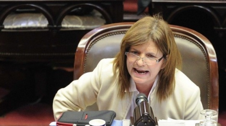 Ministra de Seguridad de Argentina, Patricia Bullrich. Foto: plusinformacion.com.ar