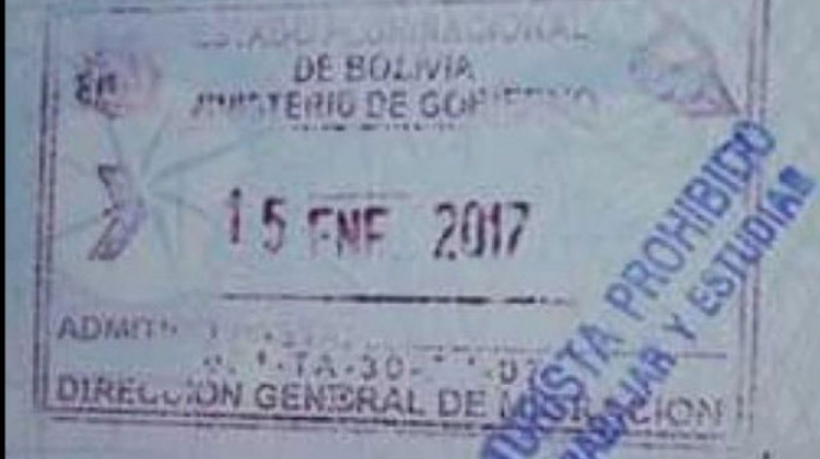 El sello que provocó críticas en Argentina.