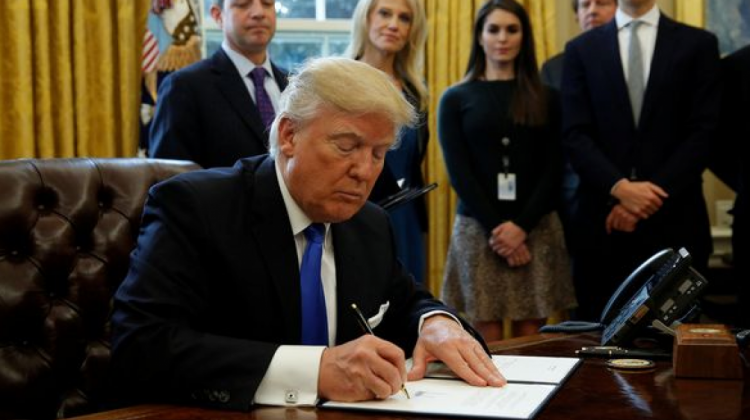 Presidente de EEUU Donald Trump. Foto: AFP
