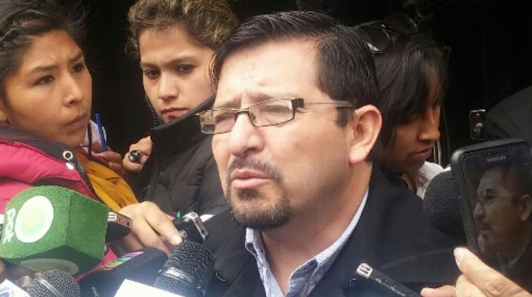 Director Jurídico del municipio paceño, Fernando Velásquez . Foto: ANF