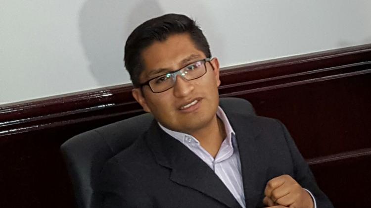 El fiscal departamental de La Paz, Edwin Blanco. Foto: archivo