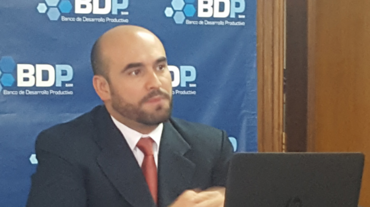 Diego Suárez, gerente general del BDP. Foto: ANF