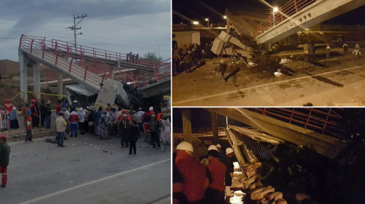 Imágenes que muestran la magnitud del accidente. Fotos: Redes sociales.