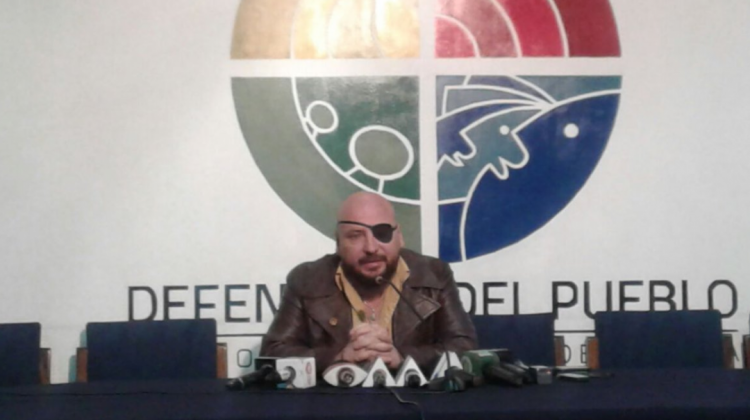 Defensor del Pueblo David Tezanos Pinto. Foto ANF
