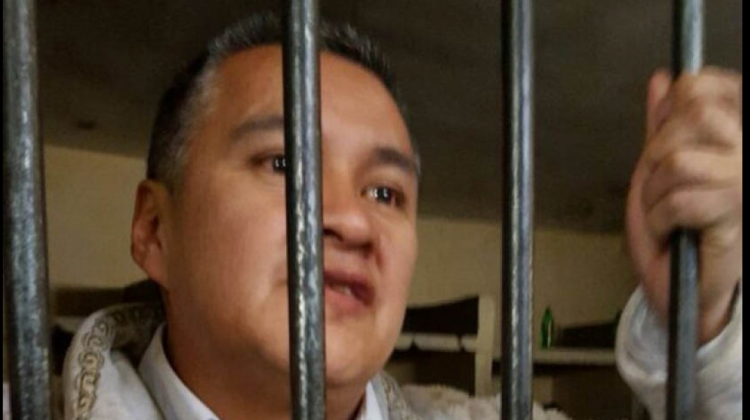 Eduardo León está recluido en el penal de San Pedro más de ocho meses.