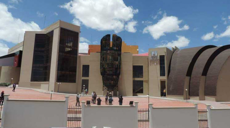 Museo de Orinoca que guarda regalos del presidente Evo Morales. Foto: Prensa latina