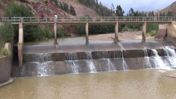 El canal del río Ravelo en Sucre. Foto: Correo del Sur
