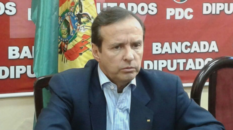 El exmandatario de Bolivia, Jorge Quiroga. Foto: PDC