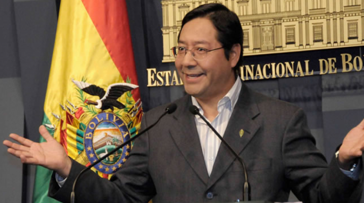 Ministro de Economía, Luis Arce. Foto archivo: Abi