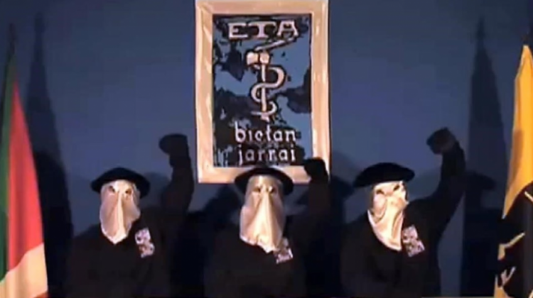 Tres miembros de ETA, imagen de 2010.
