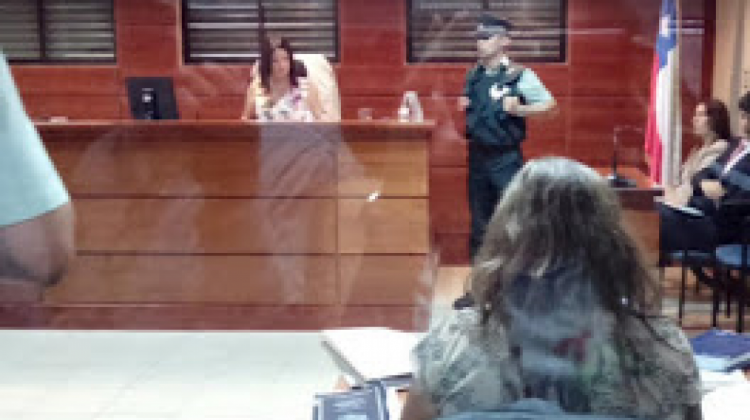 Juzgado de Pozo Almonte que resolvió ampliar la detención de los bolivianos detenidos. Foto: Fiscalía Tarapacá