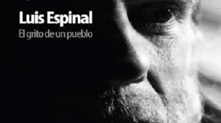 Detalle de la portada del libro Luis Espinal, el grito de un pueblo.
