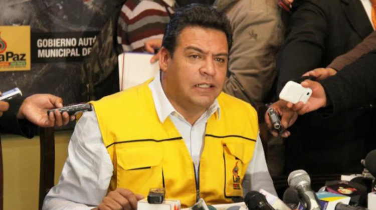 El alcalde de La Paz. Luis Revilla.