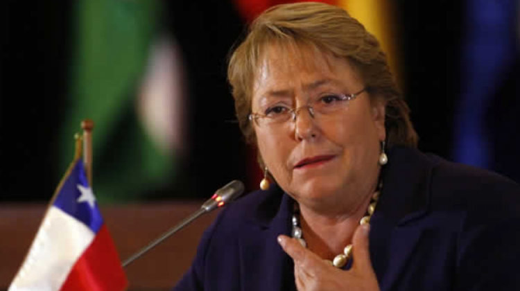 La presidenta de Chile, Michelle Bachelet.  Foto: noticierodigital.com
