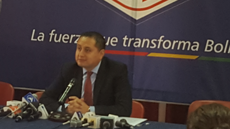 Guillermo Achá, presidente de YPFB . Foto:BTV