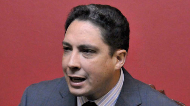 El ministro de Justicia y Transparencia Institucional, Héctor Arce. Foto: Archivo