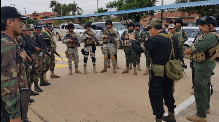 Continúan operativos para capturar a la banda que atracó caminón de Brinks.  Foto: Radio Fides