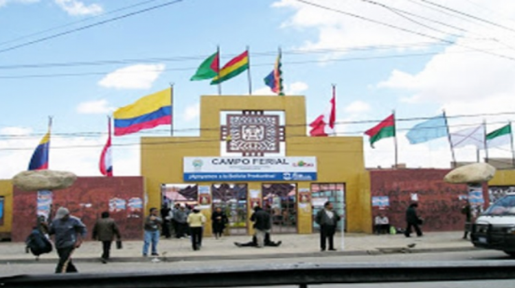 Campo Ferial de la ciudad de El Alto . Foto: Archivo