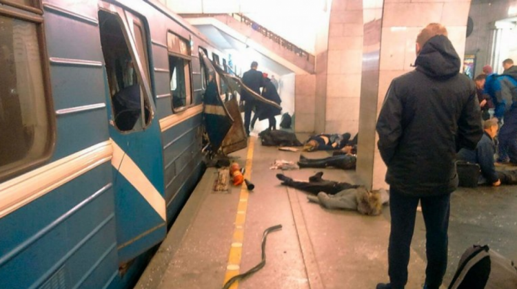 Explosión en metro ruso . Foto: minutouno.com
