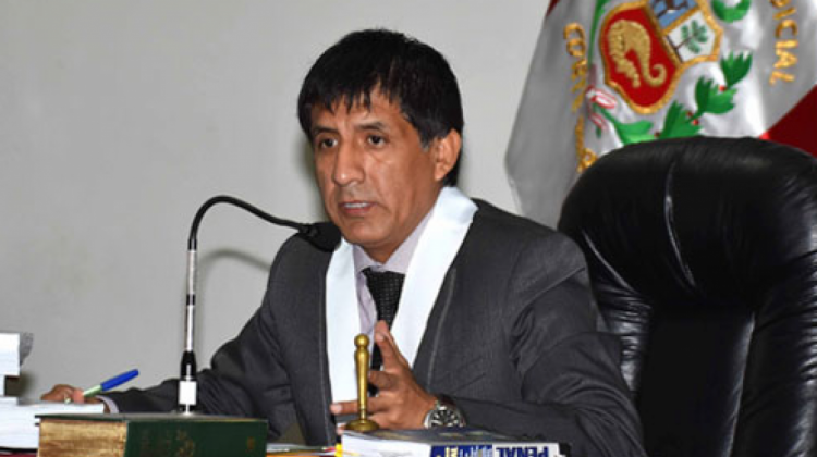 El juez Richard Concepción Carhuancho.