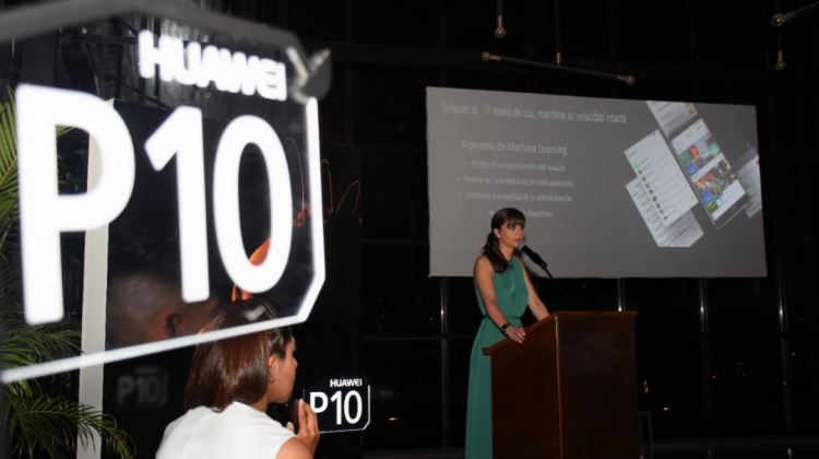 La gala del lanzamiento del Huawei P10 y P10 Plus.  Foto: Prensa Huawei
