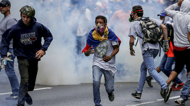 Protestas en Venezuela. Foto: El Comercio