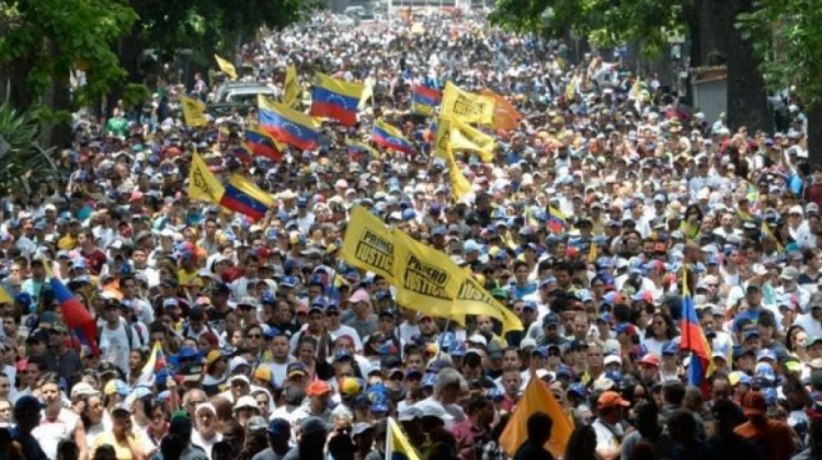 Manifestaciones en Venezuela . Foto: BBC