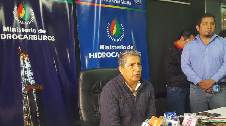 Edmundo Novillo, jefe de Transparencia del Ministerio de Hidrocarburos. Foto: ANF