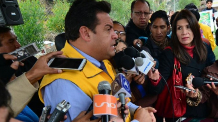 Alcalde de La Paz, Luis Revilla. Foto: AMN