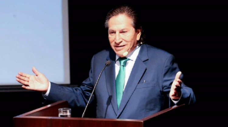El expresidente del Perú, Alejandro Toledo.