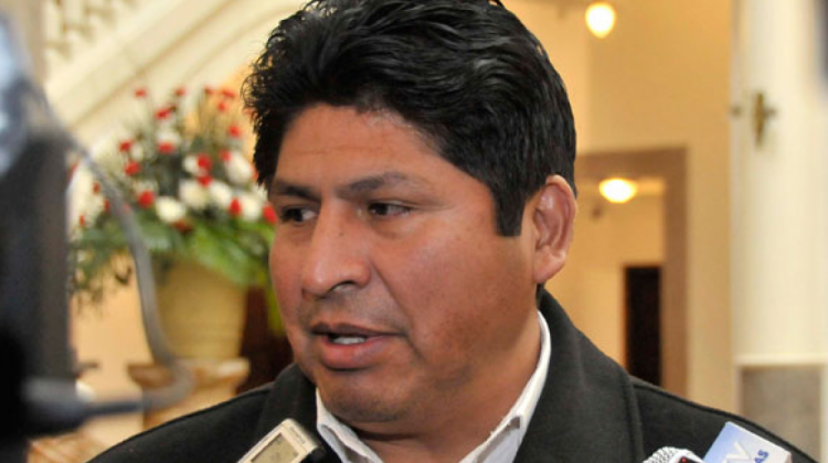 El exministro de Salud, Juan Carlos Calvimontes.  Foto: ABI
