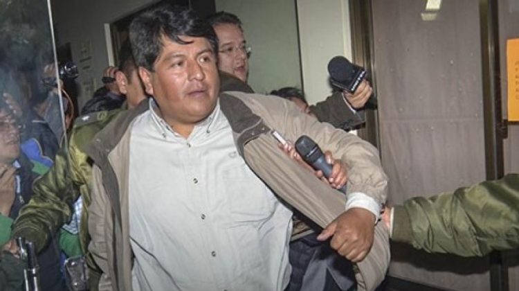 Edgar Patana guarda detención preventiva.  Foto: Radio Panamerica