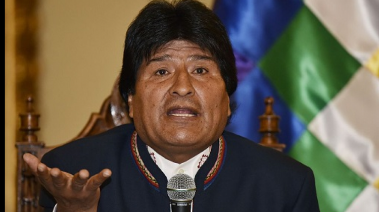 Presidente Evo Morales.