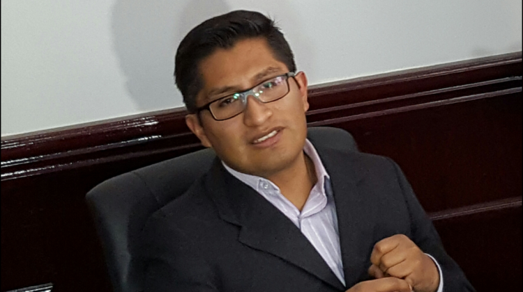 El fiscal Departamental de La Paz, Edwin Blanco. Foto: archivo/ANF