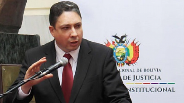 Ministro de Justicia, Héctor Arce.