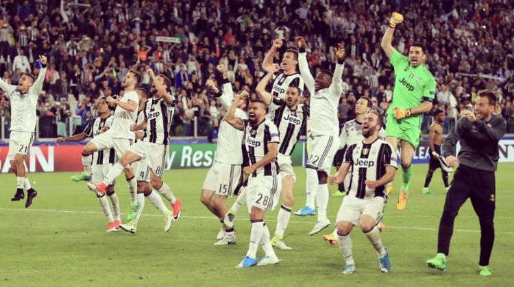 La Juventus celebra la victoria en Turín y ya es finalista de la Champions.  Foto: @juventusfc