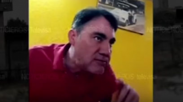 Dámaso López Núñez, alias “El Licenciado”, en un reciente video que fue difundido en la televisión mexicana.